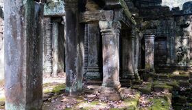 Ancient Temples Angkor Complex, Cambodia